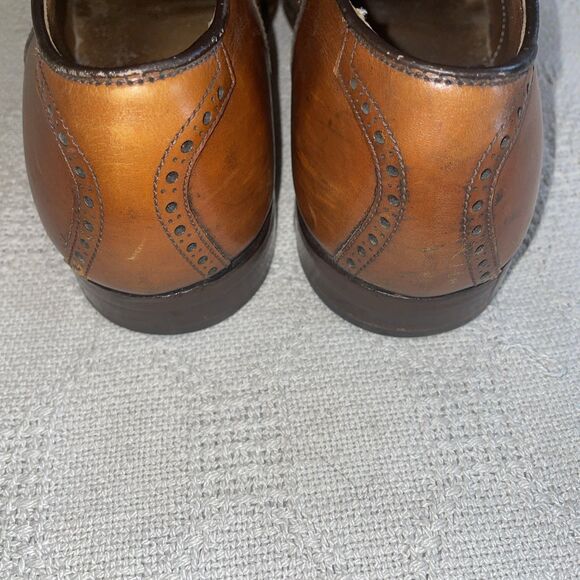 Alden Men’s Saddle Oxfords Size 10 A/C Brown Leather Going Out Party Business main image 10